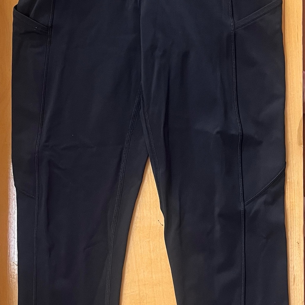 Lululemon Athletica Black Track Pants Joggers